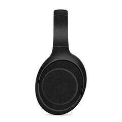 Black Leather Sony Headphone Skins