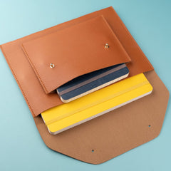 Leather Folder Documents Organizer
