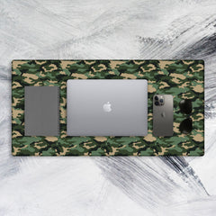 Green Camo Tech Mat - Extra Large Mouse Pad