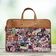 Junkyard stickers Classic Laptop Bag