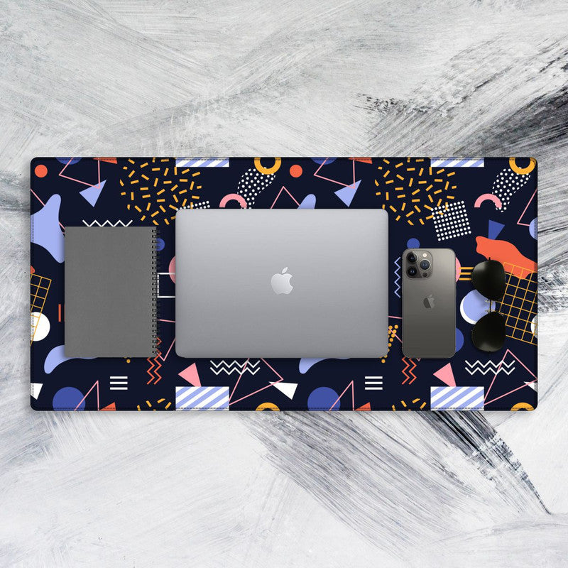 Triangle Abstract Tech Mat - Extra Large Mouse Pad