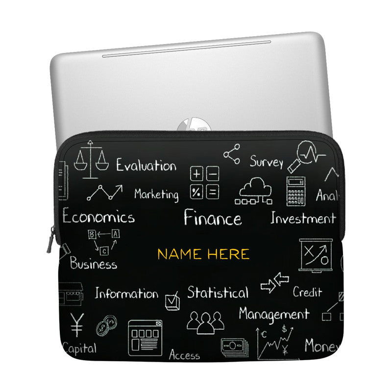 Asset Management Custom Name Laptop Sleeve