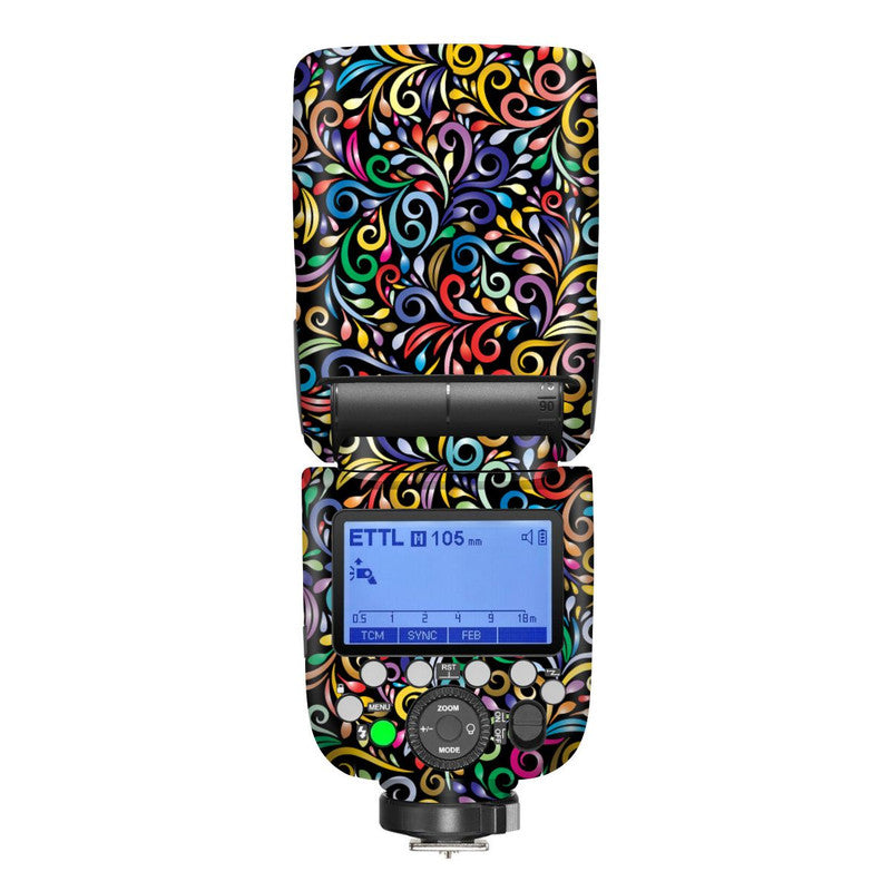 Prismatic Whirlwind Camera Flash Skin