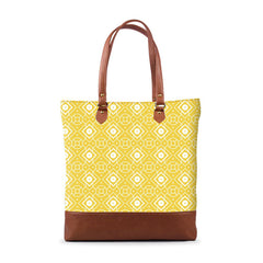Sunshine Yellow Tall Tote Bag