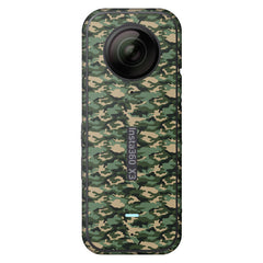 Green Camo Insta 360 Skin
