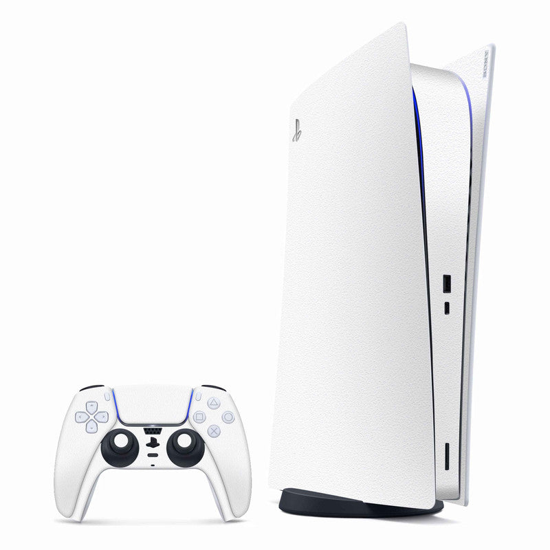 Matte White PlayStation Skin - Skins For PlayStation 5 Slim