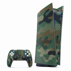 Military Green PlayStation Skin - Skins For PlayStation 5