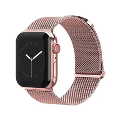 Metal & Silicon Apple Watch Strap 44 45 46 49 MM For iwatch