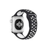 Black & White Sports Strap - 22 MM
