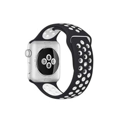 Black & White Sports Strap - 22 MM