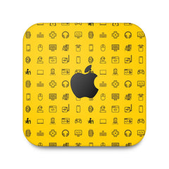 Aesthetic Purple Apple Mac Mini Skin