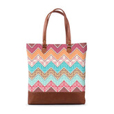 Waves Patterns Tall Tote Bag