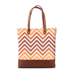 Zig Zag Tall Tote Bag