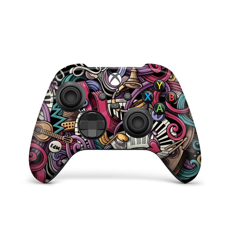 Music Abstract Joystick Controller Skin