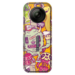 Artistic Psychedelic Insta 360 X3 Skin