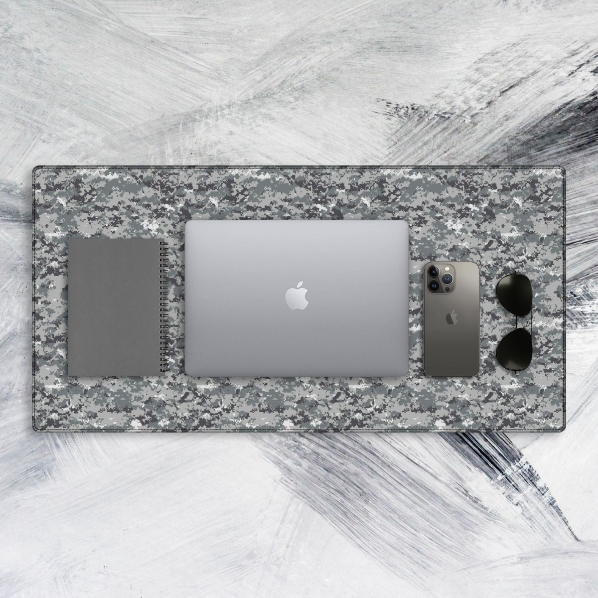 Digi Grey Camo Tech Mat - Extra Large Desk Mat