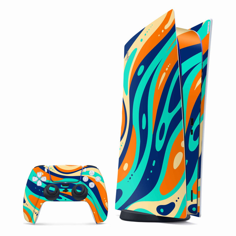 Psychedellic 3 PlayStation Skin - Skins For PlayStation 5