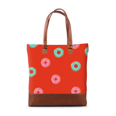 Donut Art Tall Tote Bag
