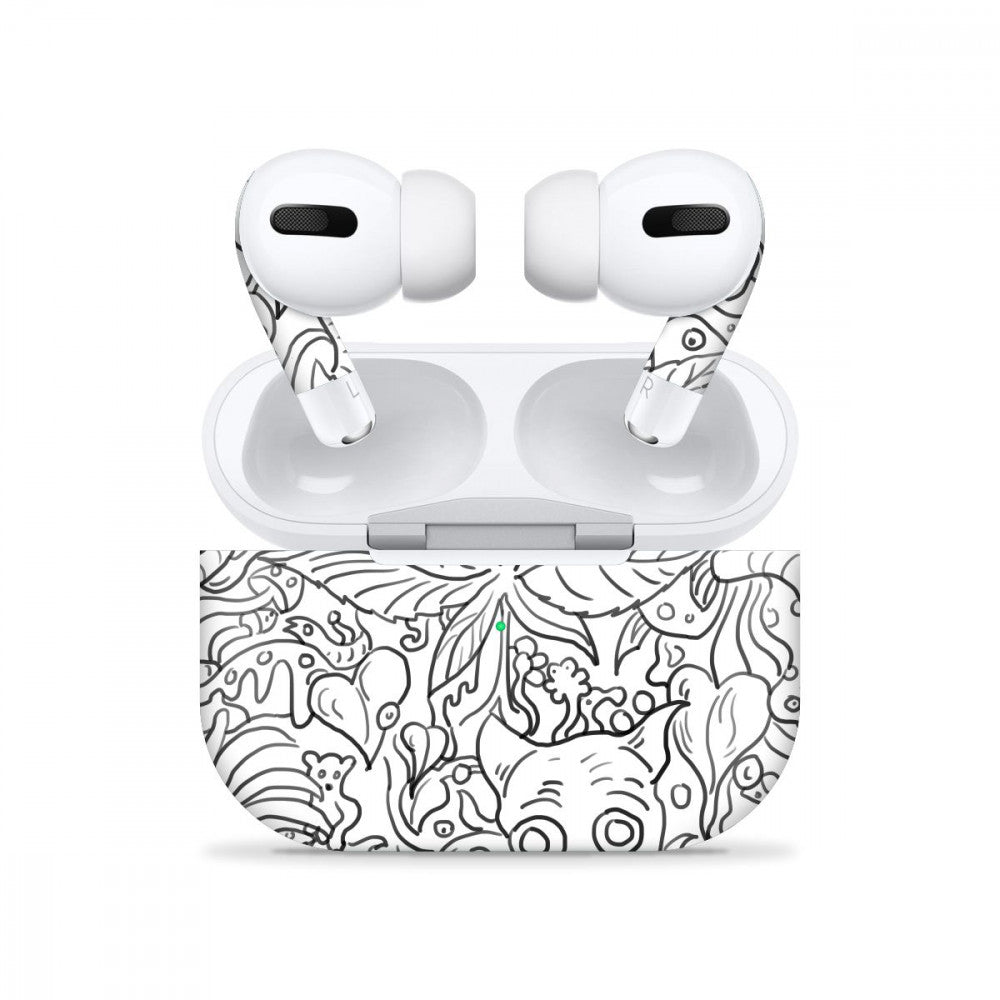 Airpods Pro Doodle Jungle