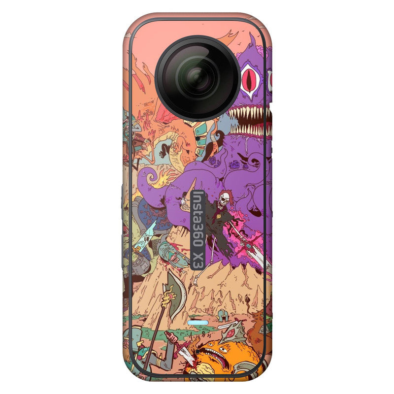 Trippy Hippie Insta 360 X3 Skin