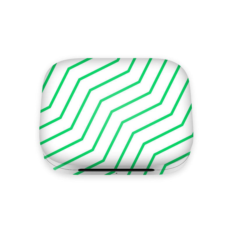 OnePlus Buds Pro Wave Green Skins