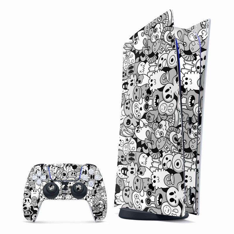 Robotic Ghost 1 PlayStation Skin - Skins For PlayStation 5