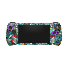 Blue Abstract ROG Ally Skin