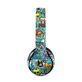 Blue Abstract Beats Headphone Skin