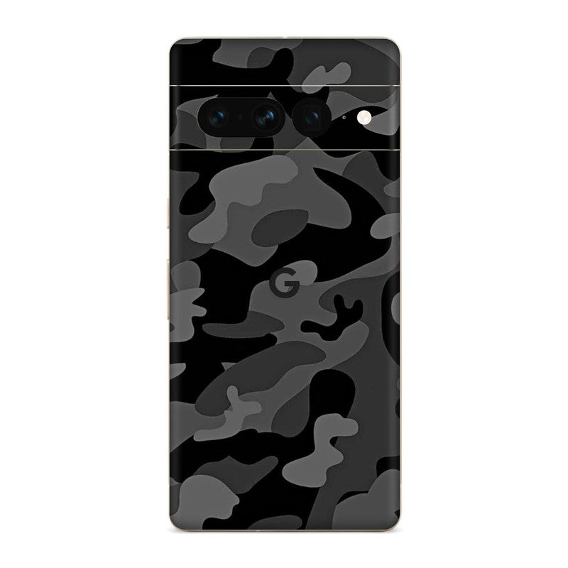 Black Camo Google Pixel Skin