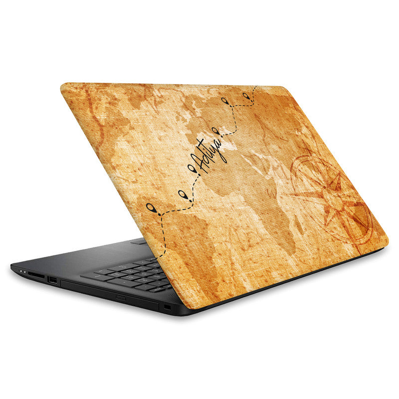 Liquid Swirl Laptop Skins - Custom Name