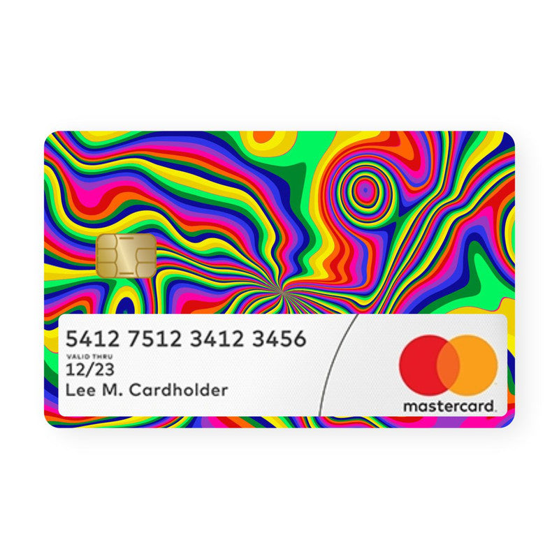 Psychedellic 1 Card With Window