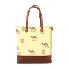 Camel Art Tall Tote Bag