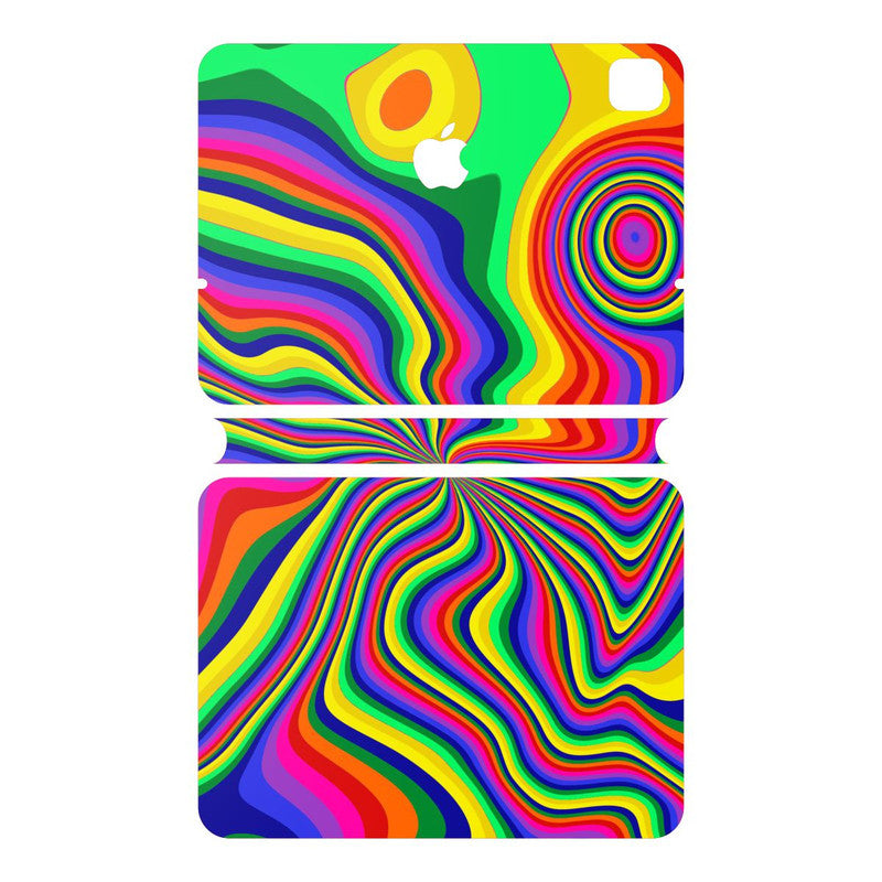 iPad Apple iPad Magic Keyboard Psychedellic 1 Skin