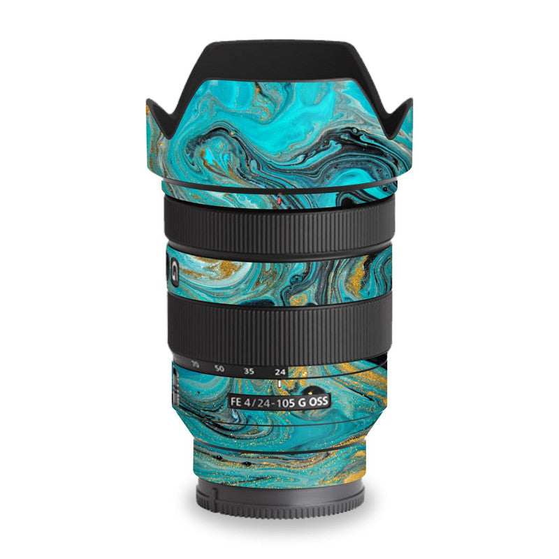 Blue Gold Lens Skin