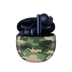 Dark Green Camo Skin For Realme Buds Air 2