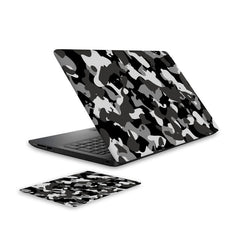 army-grey-laptop-skin-and-mouse-pad-combo WrapCart India