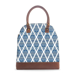 Blue Mandala Deluxe Tote Bag
