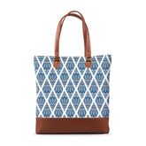 Blue Mandala Tall Tote Bag