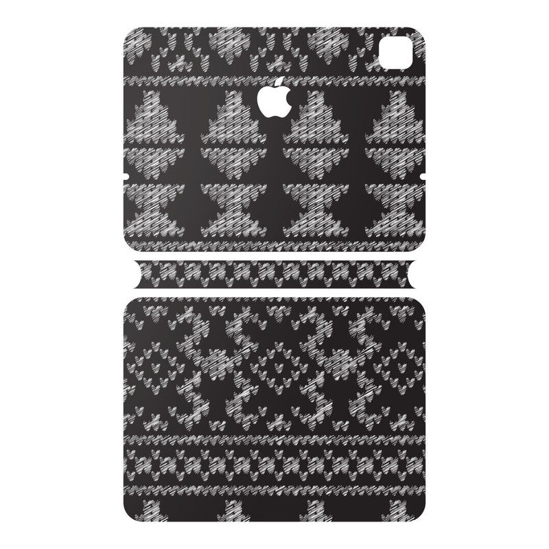 iPad Apple iPad Magic Keyboard Black Tribal 3 Skin
