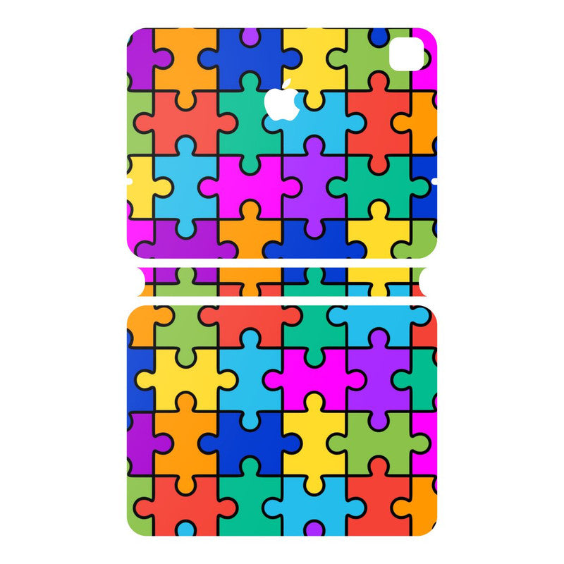 iPad Apple iPad Magic Keyboard Puzzled Skin