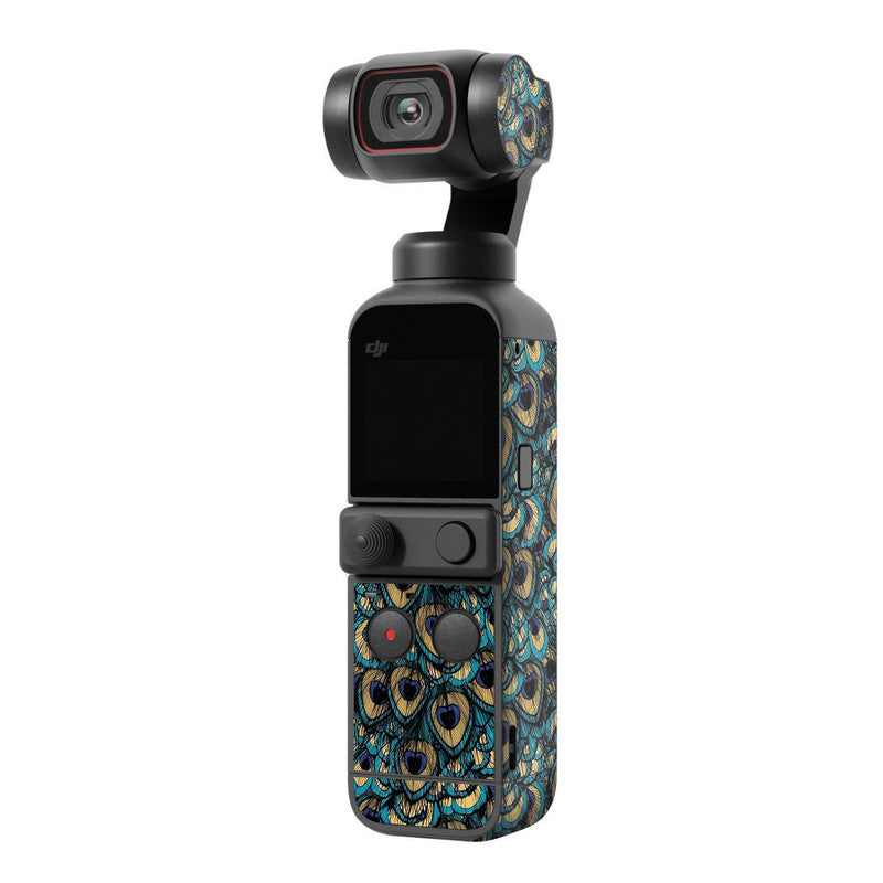 Peacock Abstract Gimbal Skin
