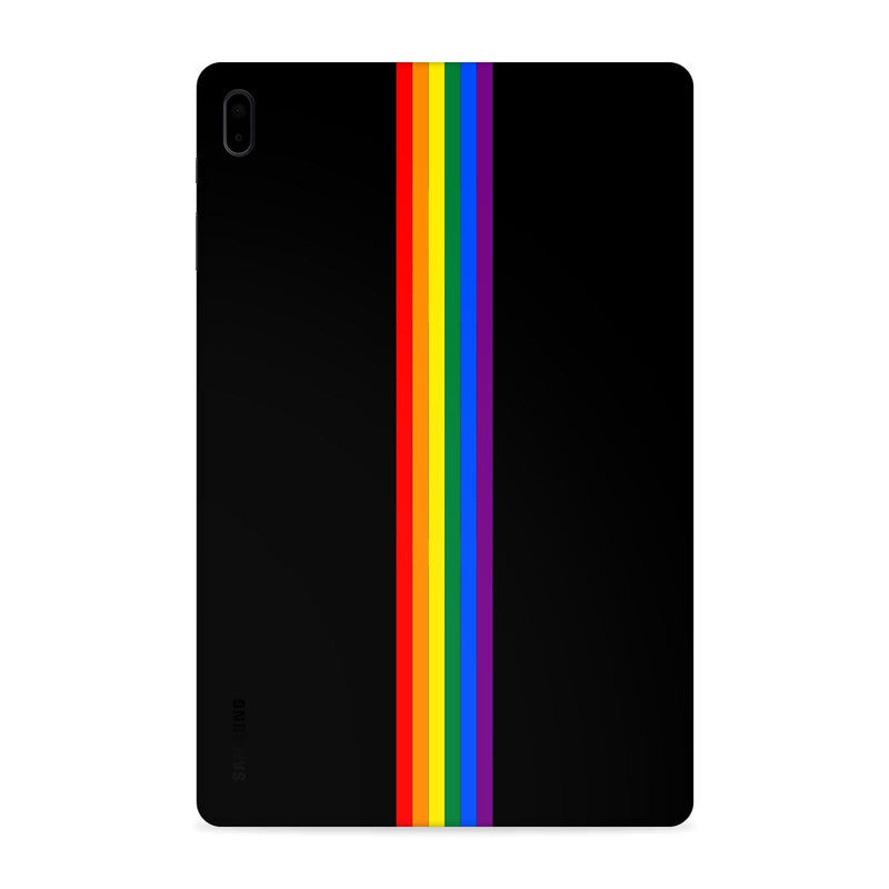Rainbow Lines Tab Skin For Samsung Galaxy Tab S6