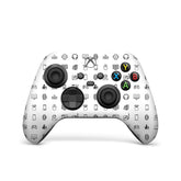 Tech Icons White Joystick Controller Skin