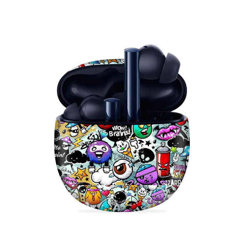 Fun Abstract Skin For Realme Buds Air 2