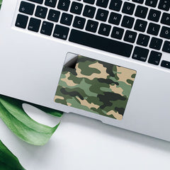 Dark Green Camo TrackPad Skin