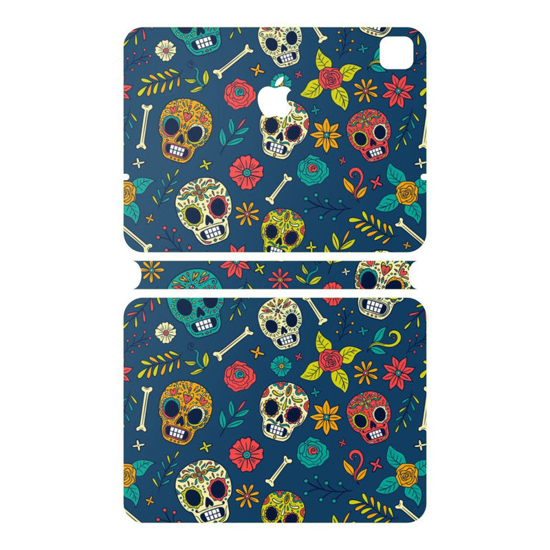 iPad Apple iPad Magic Keyboard Skull 2 Skin