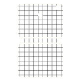 iPad Apple iPad Magic Keyboard Squares White Skin