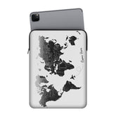 All Over The World Custom Name iPad Sleeve