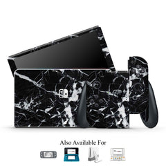 Black Marble Nintendo Skin