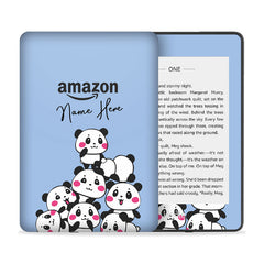Panda Custom Name Skin For Kindle